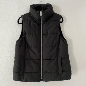 H&M Black Puffer Vest